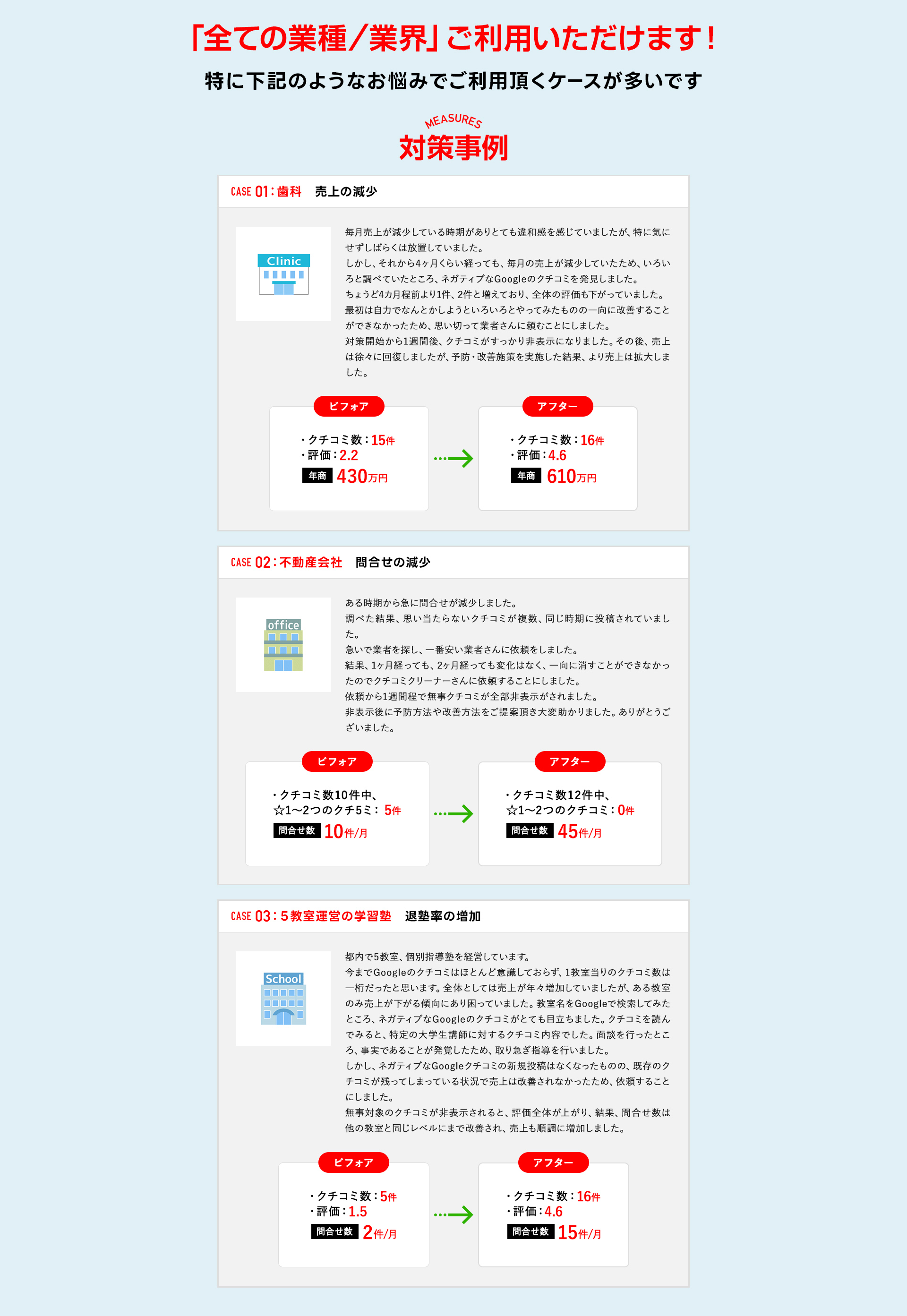 全ての業種/業界、ご利用頂けます-PC